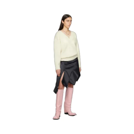 V-Neck Mohair-Blend Jumper