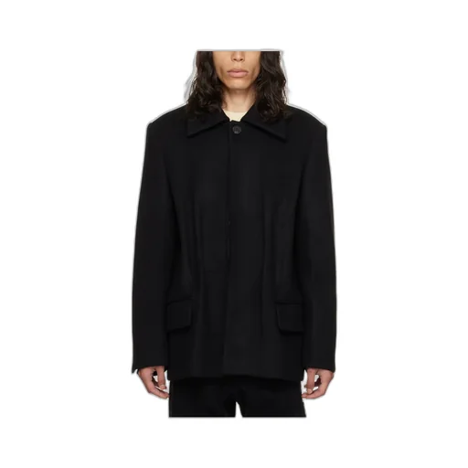 Lapel Shoulder Pads Casual Jacket
