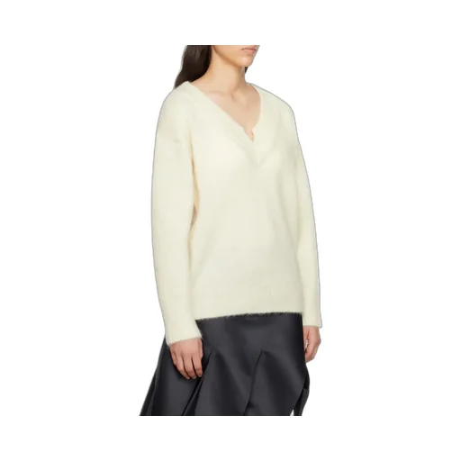 V-Neck Mohair-Blend Jumper
