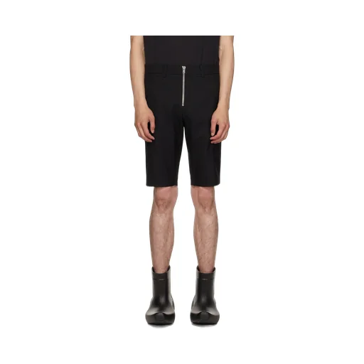 Slim-Fit Belt-Loop Shorts