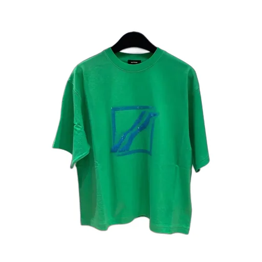 Sequin-Embellished Oversized T-Shirt