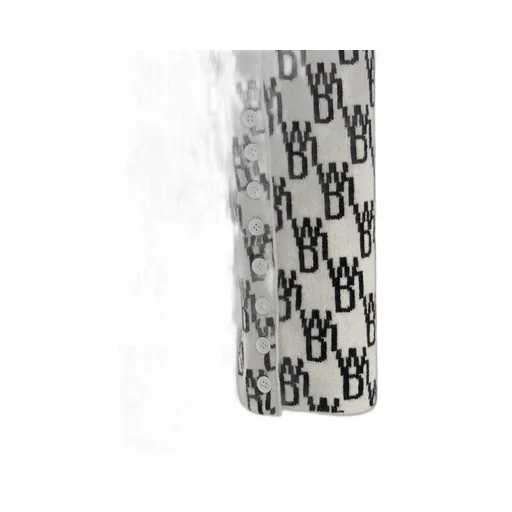 Logo Pattern Knitted Leggings