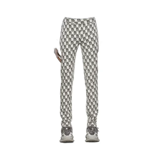 Logo Pattern Knitted Leggings