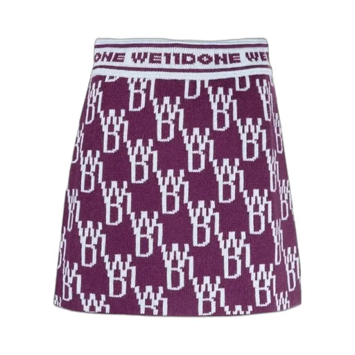 Knitted Inlaid Skirt
