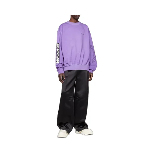 Straight-Leg Cut Trousers