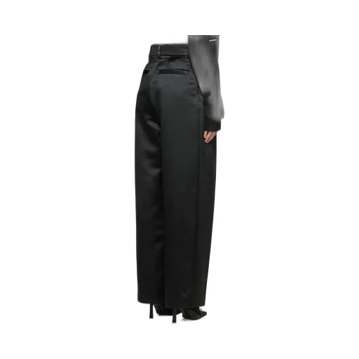 Straight-Leg Cut Trousers