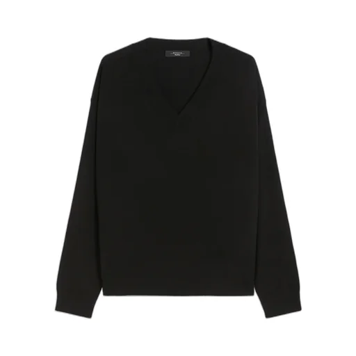 Wool And Cashmere V-Neck Sweater