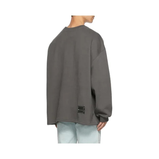 Logo-Print Cotton Jumper