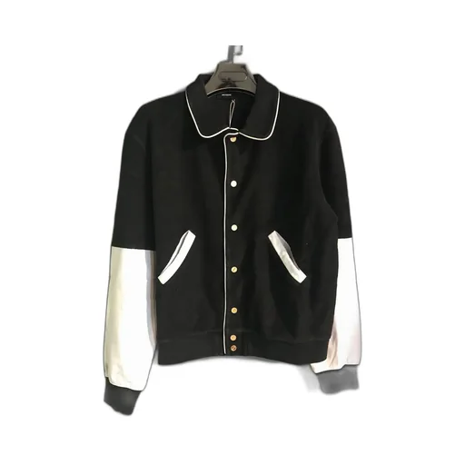 Logo Print Varsity Bomber Jacket