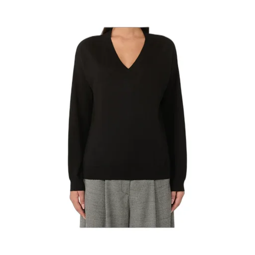 Wool And Cashmere V-Neck Sweater
