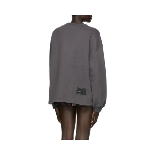 Logo-Print Cotton Jumper