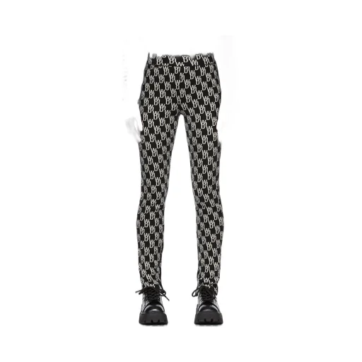 Monogram Knitted Trousers