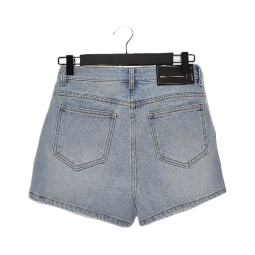 Logo Denim Shorts
