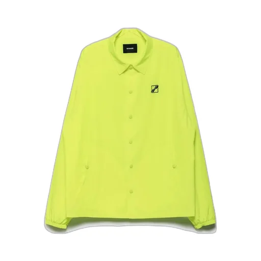 Logo Print Shirt-Jacket