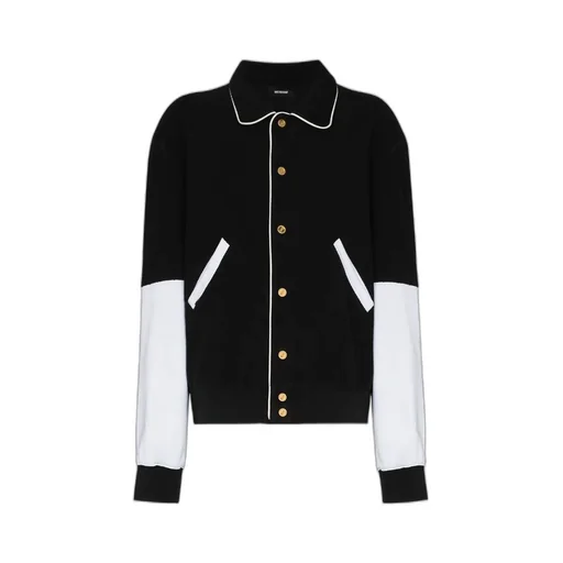 Logo Print Varsity Bomber Jacket