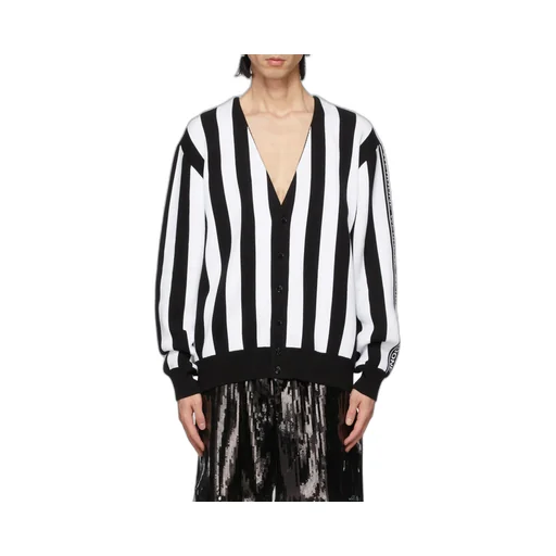 Logo-Sleeve Cardigan