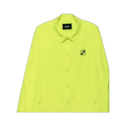 Logo Print Shirt-Jacket
