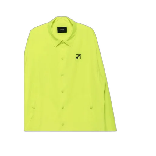 Logo Print Shirt-Jacket