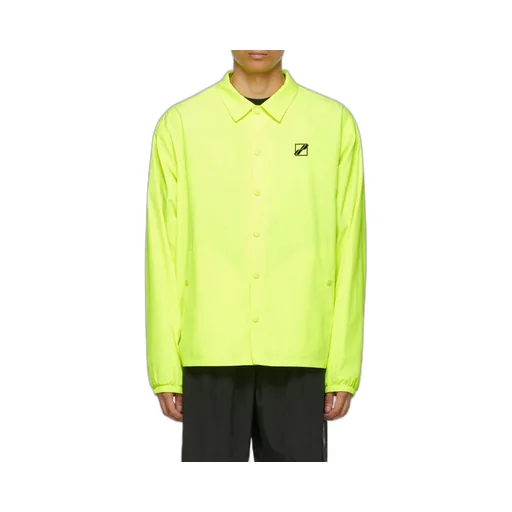 Logo Print Shirt-Jacket