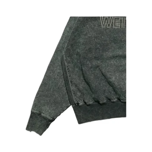 Stud-Embellishment Long-Sleeve Sweatshirt
