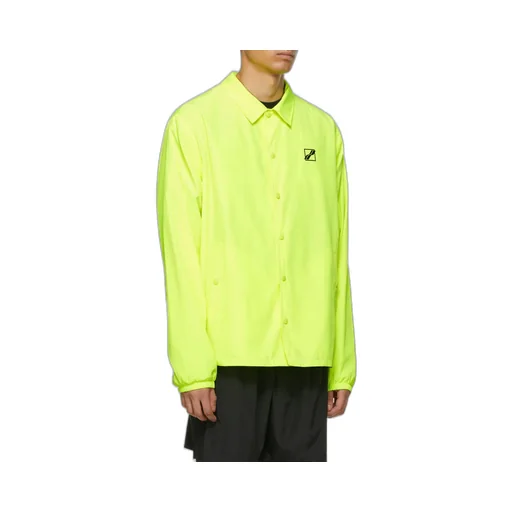 Logo Print Shirt-Jacket
