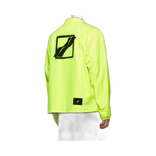 Logo Print Shirt-Jacket