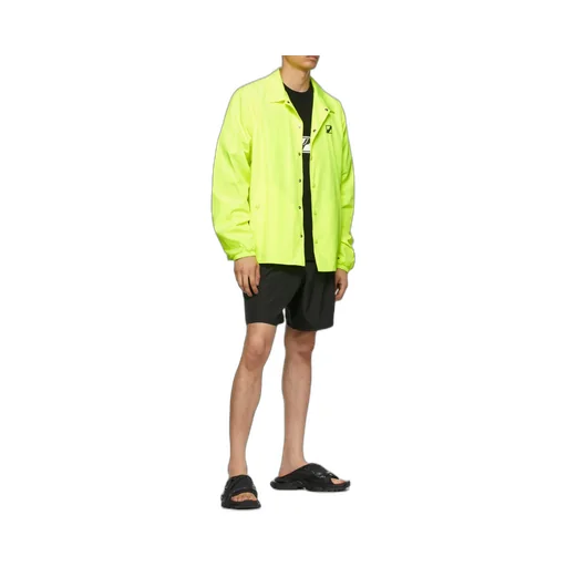 Logo Print Shirt-Jacket