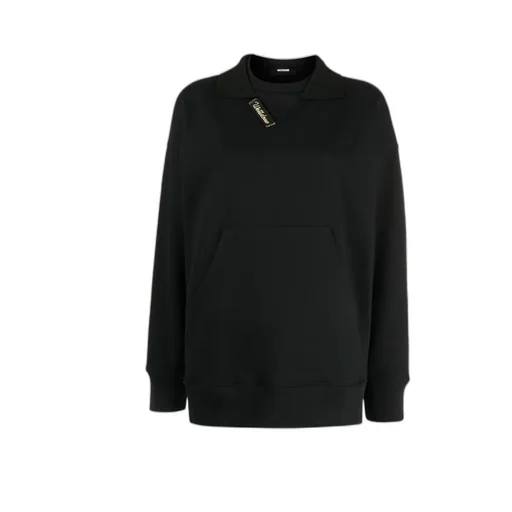 Layered Open-Necked Sweater