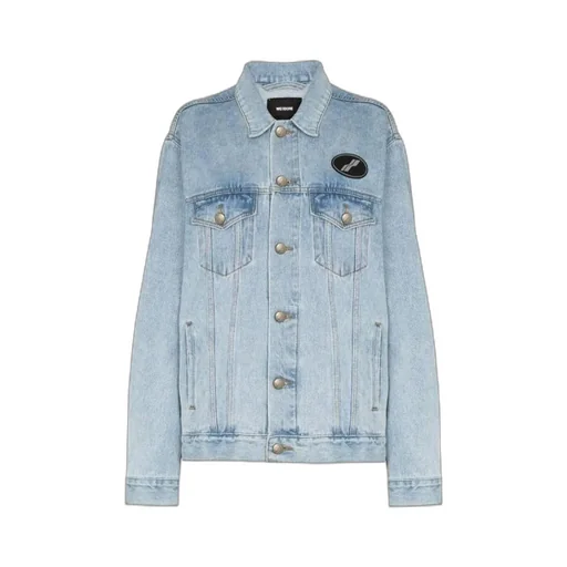 Logo-Patch Denim Jacket