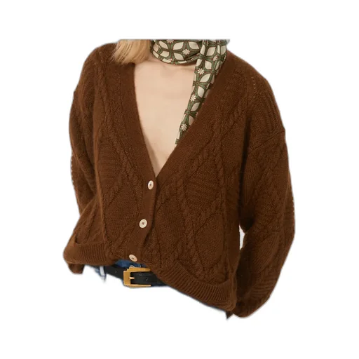 Bolero Button-Up Cardigan