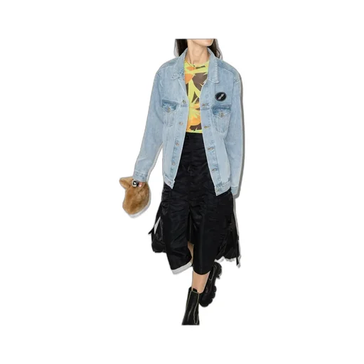 Logo-Patch Denim Jacket