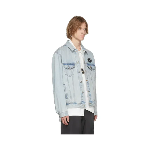 Logo-Patch Denim Jacket
