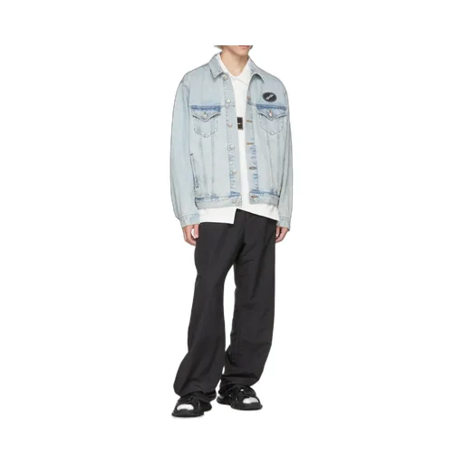 Logo-Patch Denim Jacket