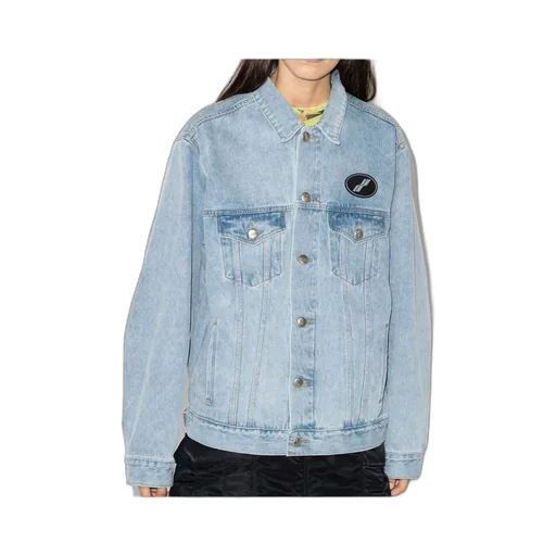 Logo-Patch Denim Jacket