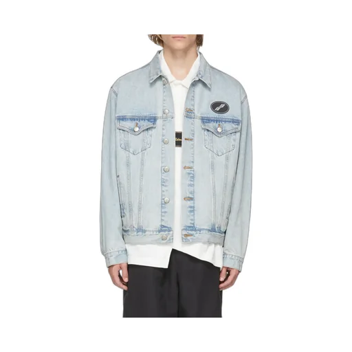 Logo-Patch Denim Jacket