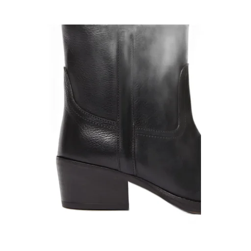 Square Toe Ankle Boots
