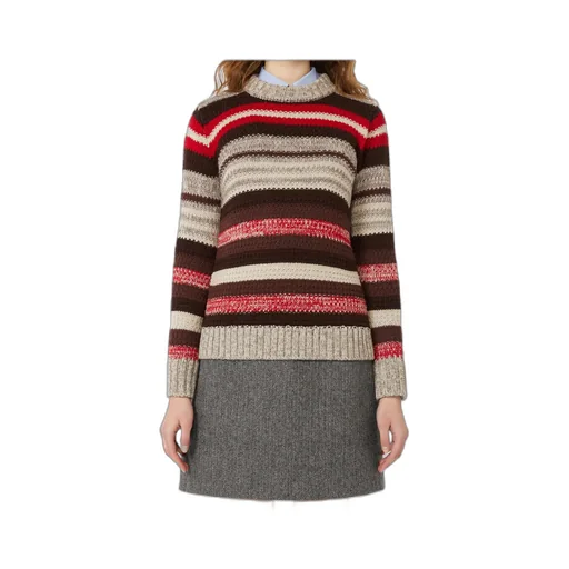 Ribbed Wool Knit Jumper