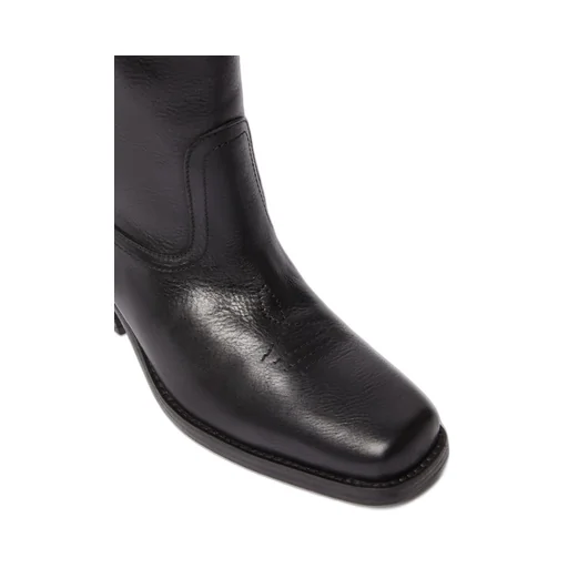 Square Toe Ankle Boots