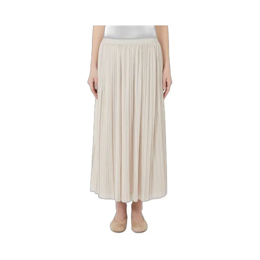 Crepon Jersey Skirt