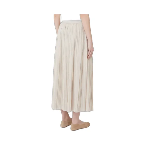 Crepon Jersey Skirt