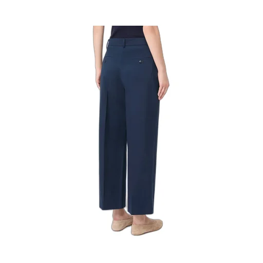 High-Waist Cropped Trousers