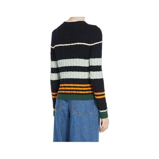 Zorro Striped Crewneck Jumper