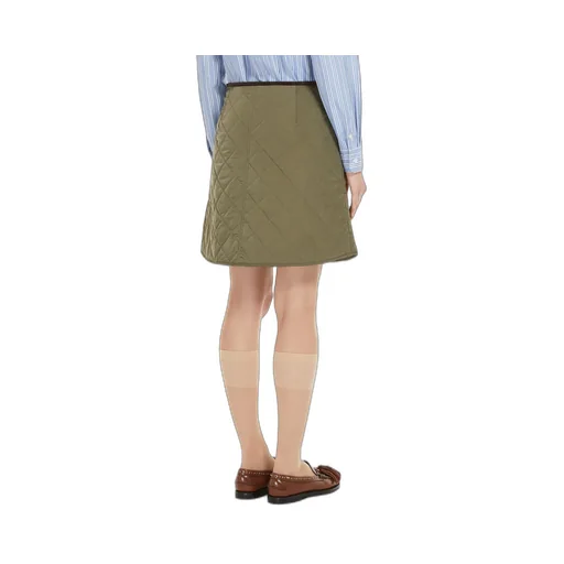 Erba Quilted Mini Skirt