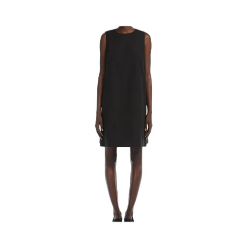 Racer Crewneck Sleeveless Dress