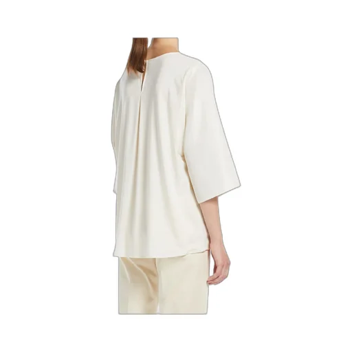 Crewneck Three-Quarter-Sleeved T-Shirt