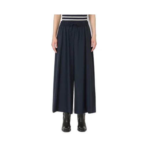 Relaxed-Fit Wool Yarn Trousers