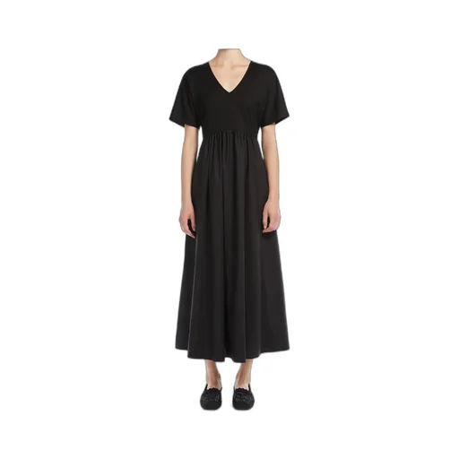 Wide Jersey Dress