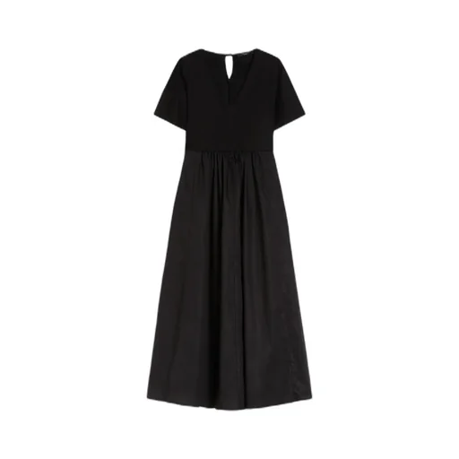 Wide Jersey Dress