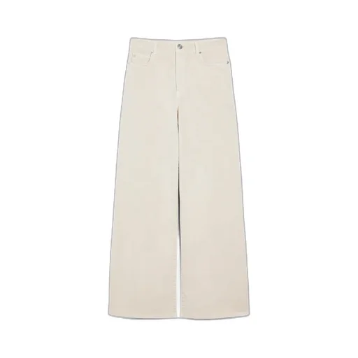 Medina Logo Patch Wide Leg Trousers