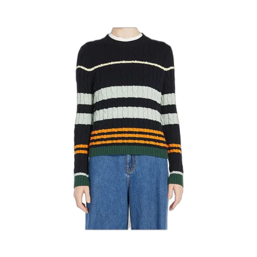 Zorro Striped Crewneck Jumper
